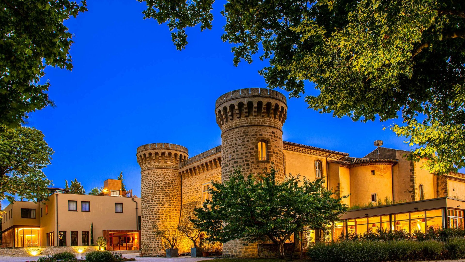 Façade Château/Nuit